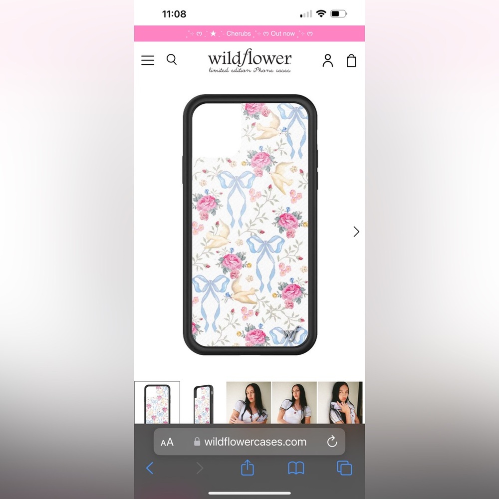 Wildflower phone case (iPhone 11)